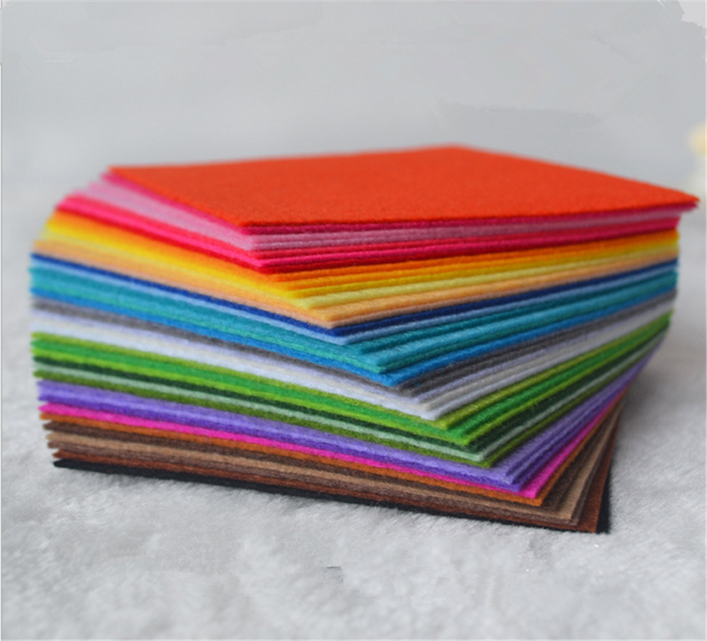 30x30cm-Non-Woven-Felt-Fabric-Polyester-Cloth-Felt-Fabric-DIY-Bundle-for-Sewing-Doll-Handmade-Craft-1613628-3