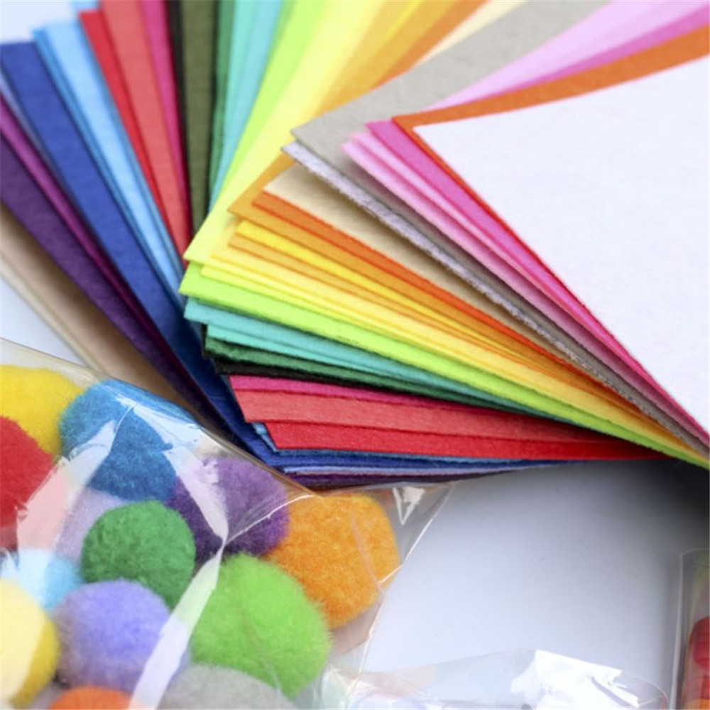 40Pcs-15x15cm-Non-Woven-Felt-Fabric-Polyester-Cloth-Felt-Fabric-DIY-Bundle-for-Sewing-Doll-Handmade--1613625-3