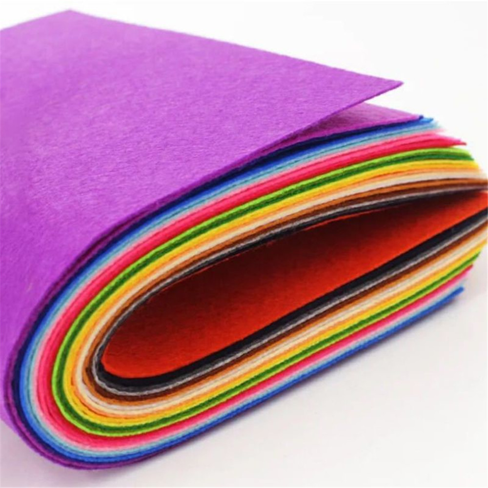 40Pcs-15x15cm-Non-Woven-Felt-Fabric-Polyester-Cloth-Felt-Fabric-DIY-Bundle-for-Sewing-Doll-Handmade--1613625-4