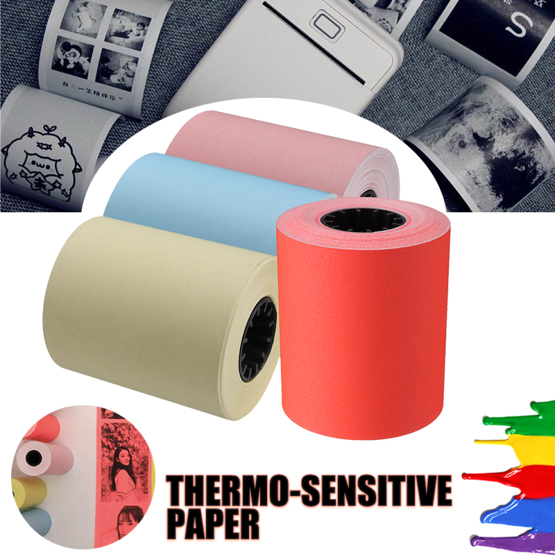 57times50mm-Thermal-Printing-Printer-Paper-For-MEMOBIRD-Photo-Printer-RedPinkYellowBlue-1304389-2