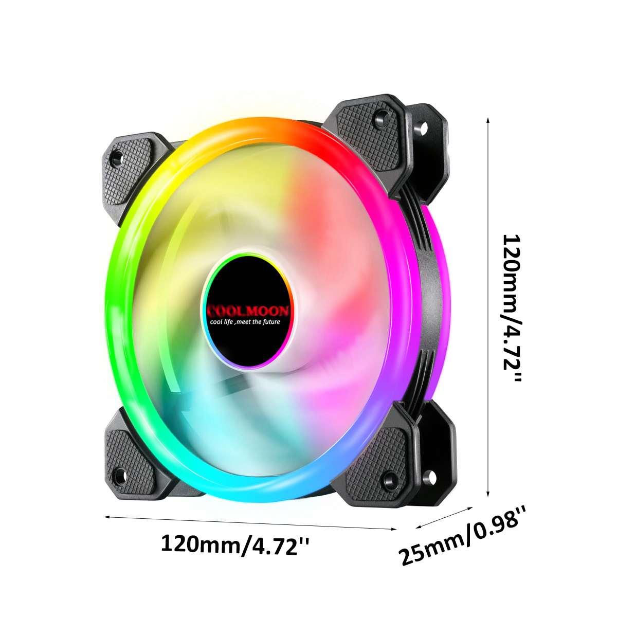 120mm-Computer-PC-Cooler-Cooling-Fan-RGB-LED-Multicolor-mode-Quiet-Chassis-Fan-With-Controller-1940489-12