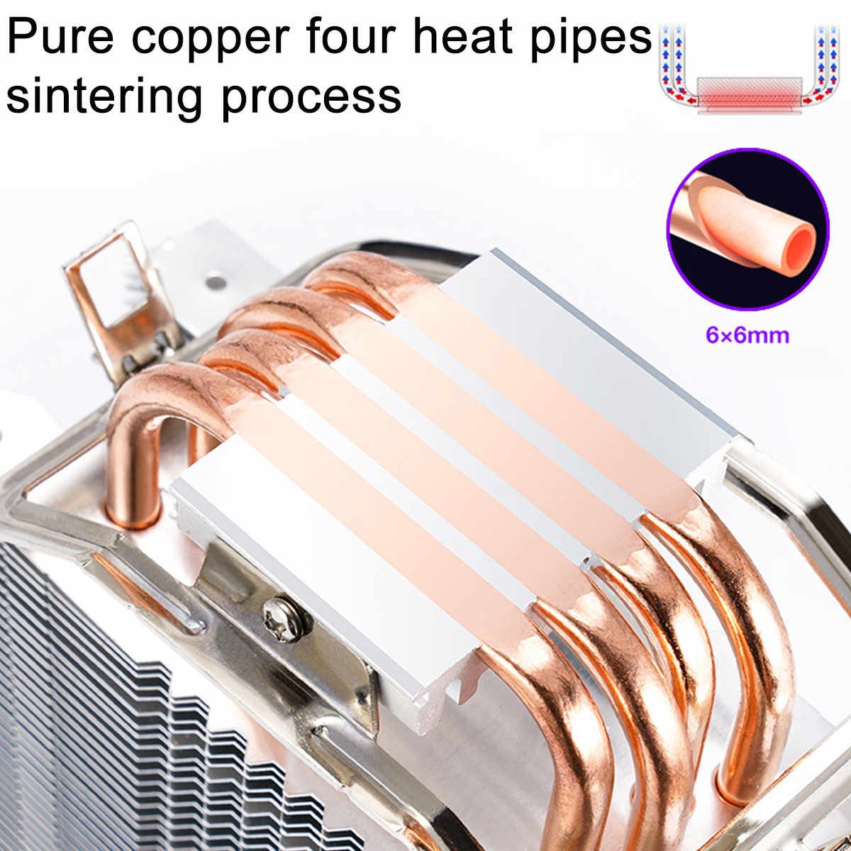 4-Heat-Pipe-RGB-CPU-Cooler-34-Pin-For-Intel-Socket-LGA-77511501151115511561200-AMD-Socket-1973061-7