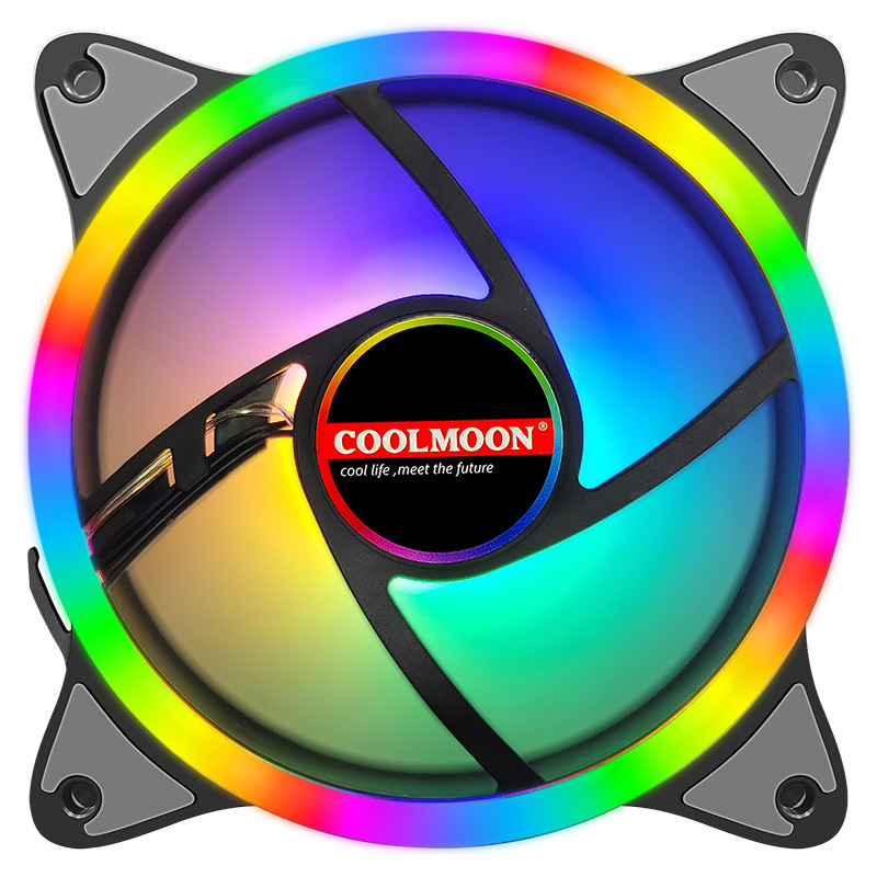 COOLMOON-12cm-Cooling-Fan-RGB-Desktop-Chassis-PC-Case-Mute-Rainbow-Heatsink-Radiator-PC-Computer-Wat-1817451-10