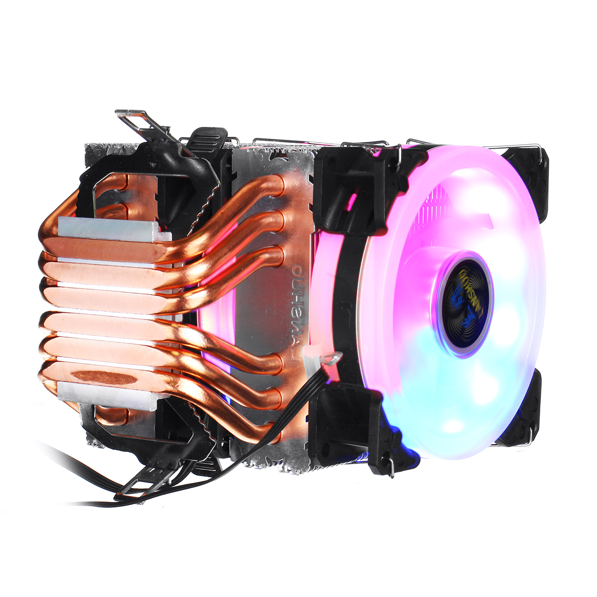 CPU-Cooler-LED-RGB-6-Heatpipes-4-Pin-Dual-Fan-For-Intel-115611551151775-AMD-1761052-4