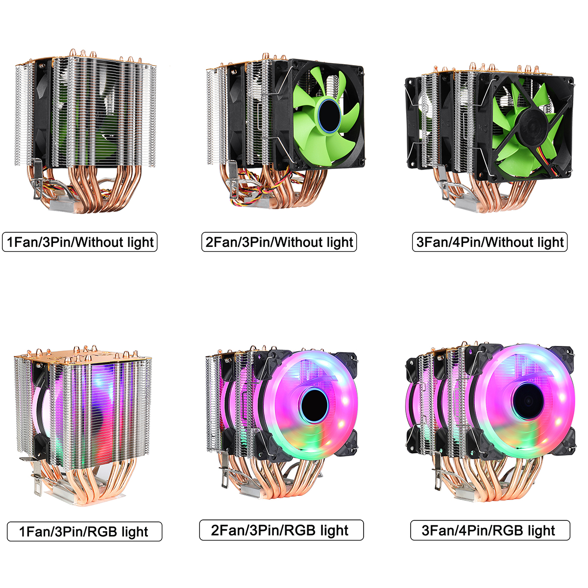 EVESKY-CPU-Cooling-Fan-123-Fans-34-Pin-6-Heat-Pipes-RGBWithout-Light-Silent-Computer-Case-Cooler-CPU-1937014-13