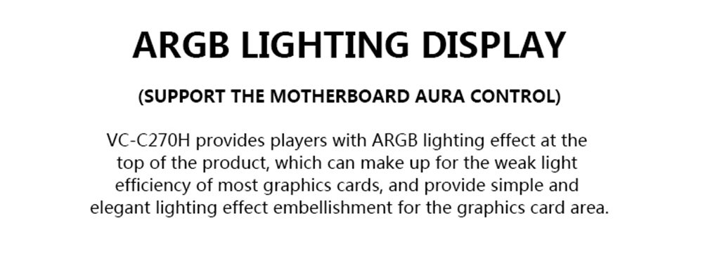 Lindo-Zone-VC-C270H-Graphics-Card-Cooler-Three-9CM-Fans-Heatsink-AURA-Motherboard-ARGB-Light-Effect--1968702-4