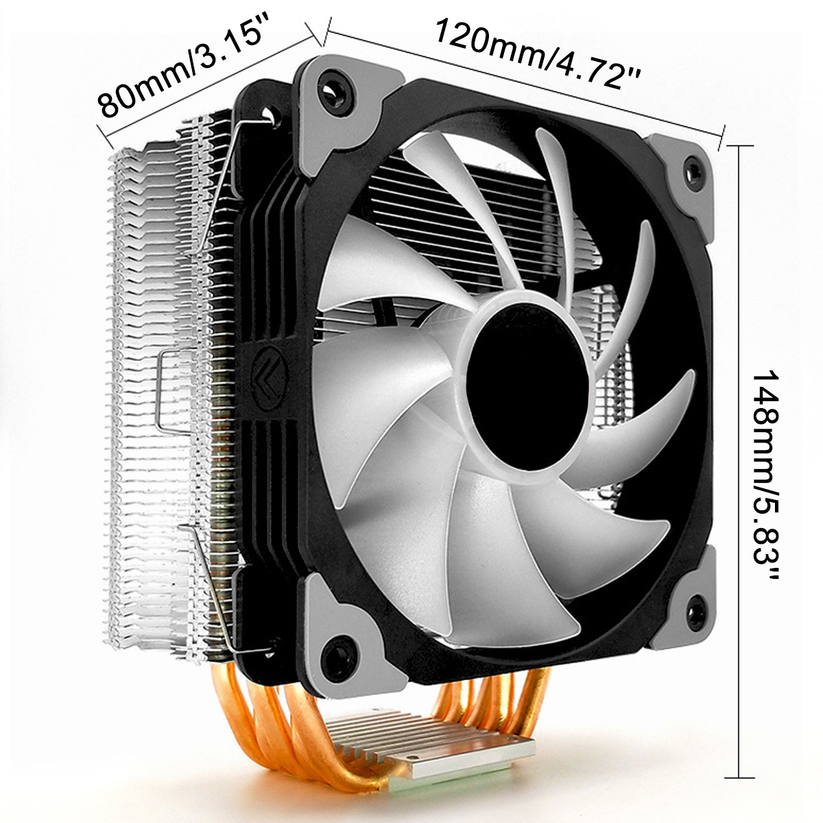 RGB-5-Copper-Tube-4-Pin-SingleDual-Fan-CPU-Cooler-For-IntelAMD-1906909-3