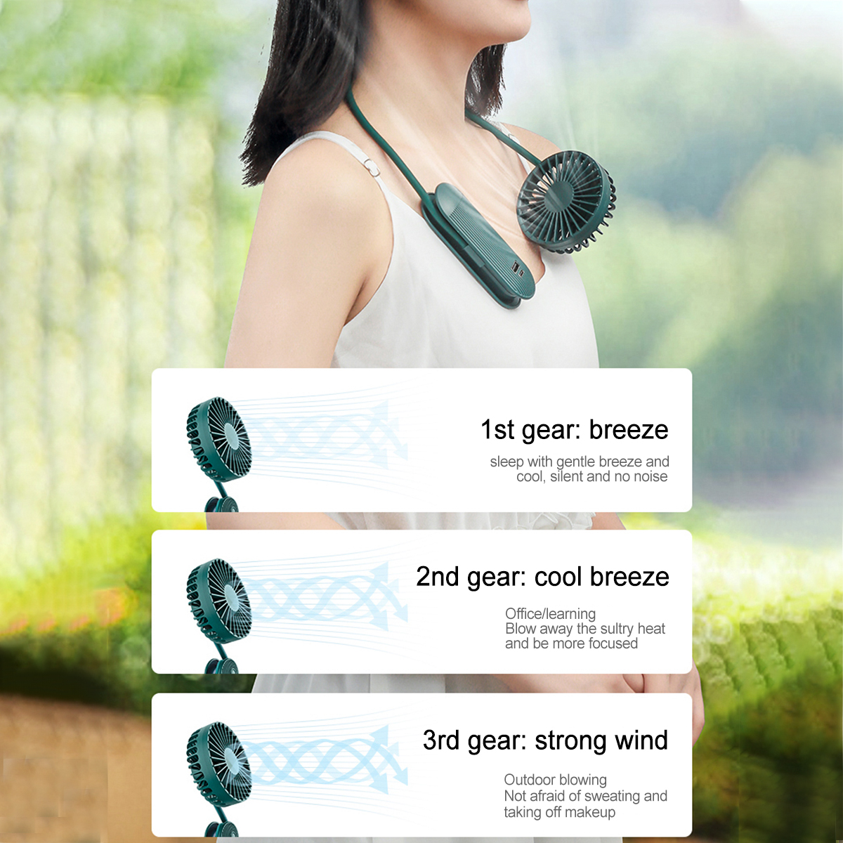 2000mAh-USB-Portable-Fan-Hanging-Neck-Fan-Rechargeable-Mini-Sports-Fans-3-Gears-Adjustable-Low-Decib-1842813-3