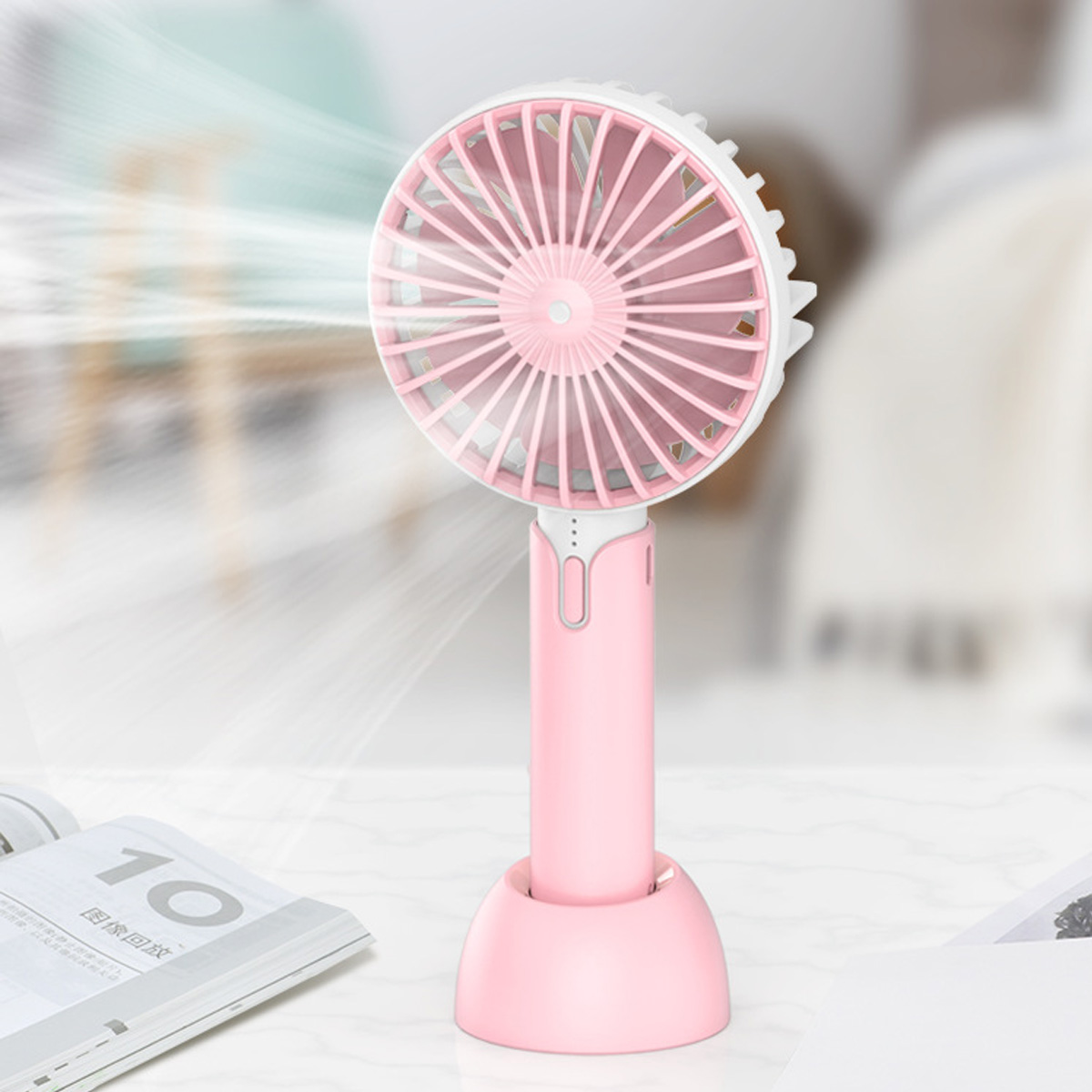 45W-Mini-Handheld-Fan-3-Modes-USB-Rechargeable-Cooling-Desk-Top-Travel-Office-Room-1696337-6