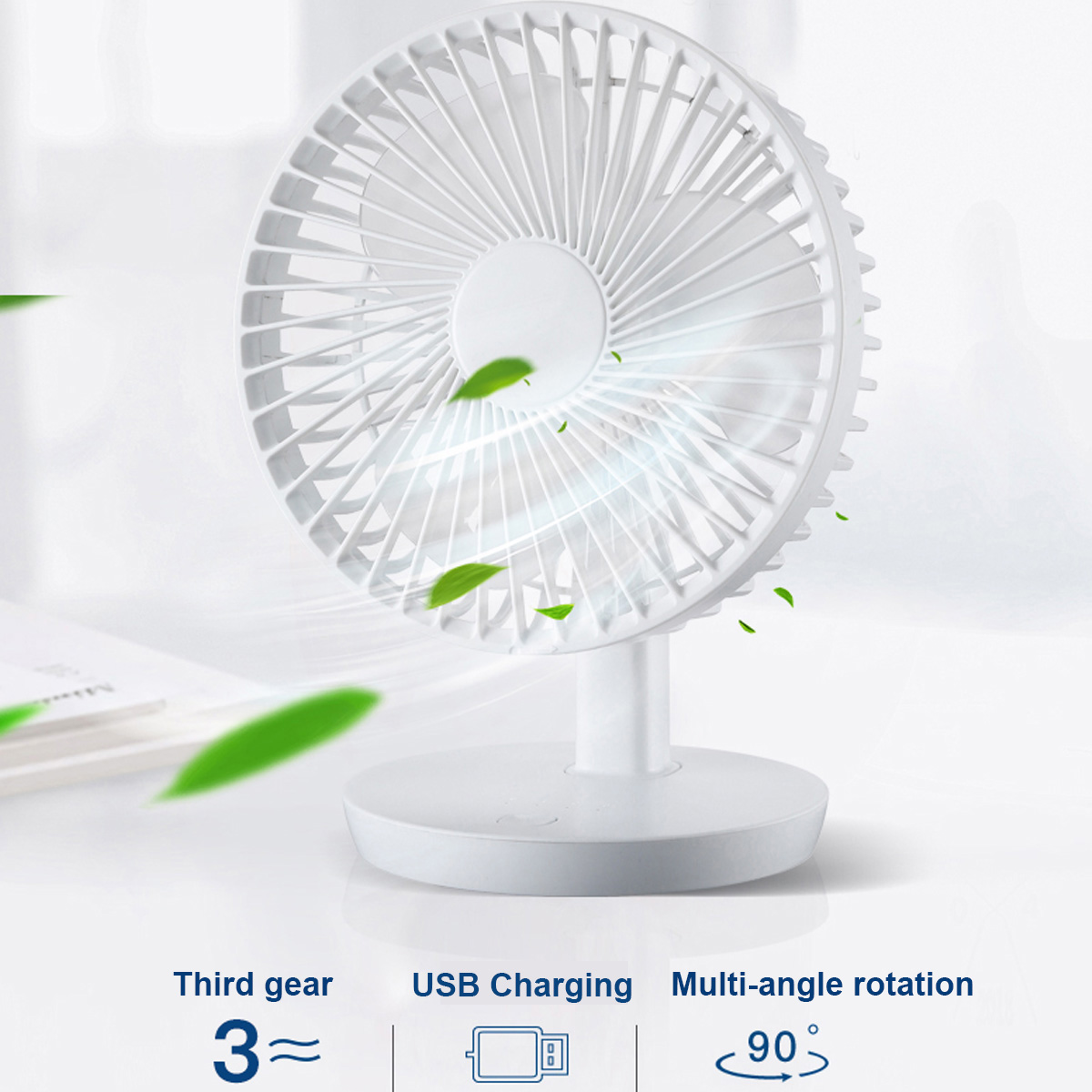 Adjustable-Angle-Desk-Fan-DC5V-3-Gear-USB-Charging-Mini-Fan-BlackWhite-For-Outdoor-Travle-Camping-1705932-3