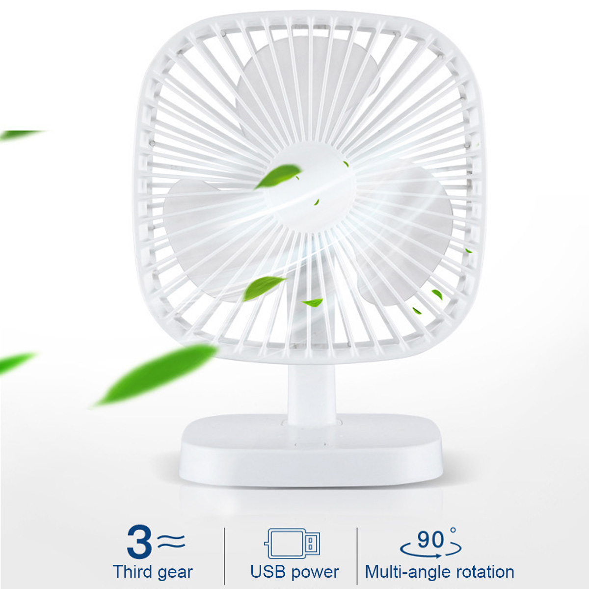 BlackWhite-DC5V-3-Gear-USB-Charging-Mini-Fan-Adjustable-Angle-Desk-Fan-For-Outdoor-Travle-Camping-1705942-2