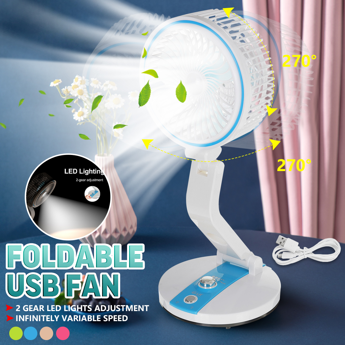 Foldable-Mini-Desktop-Fan-USB-Rechargeable-Fan-Low-Noise-2-Gear-LED-Adjustment-1742558-3