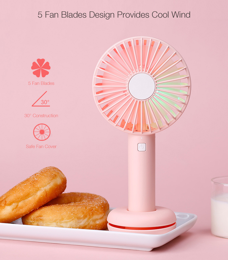 HF-202-Portable-Desktop-Handheld-Doughnut-Design-Base-LED-Night-Fan-1313276-2