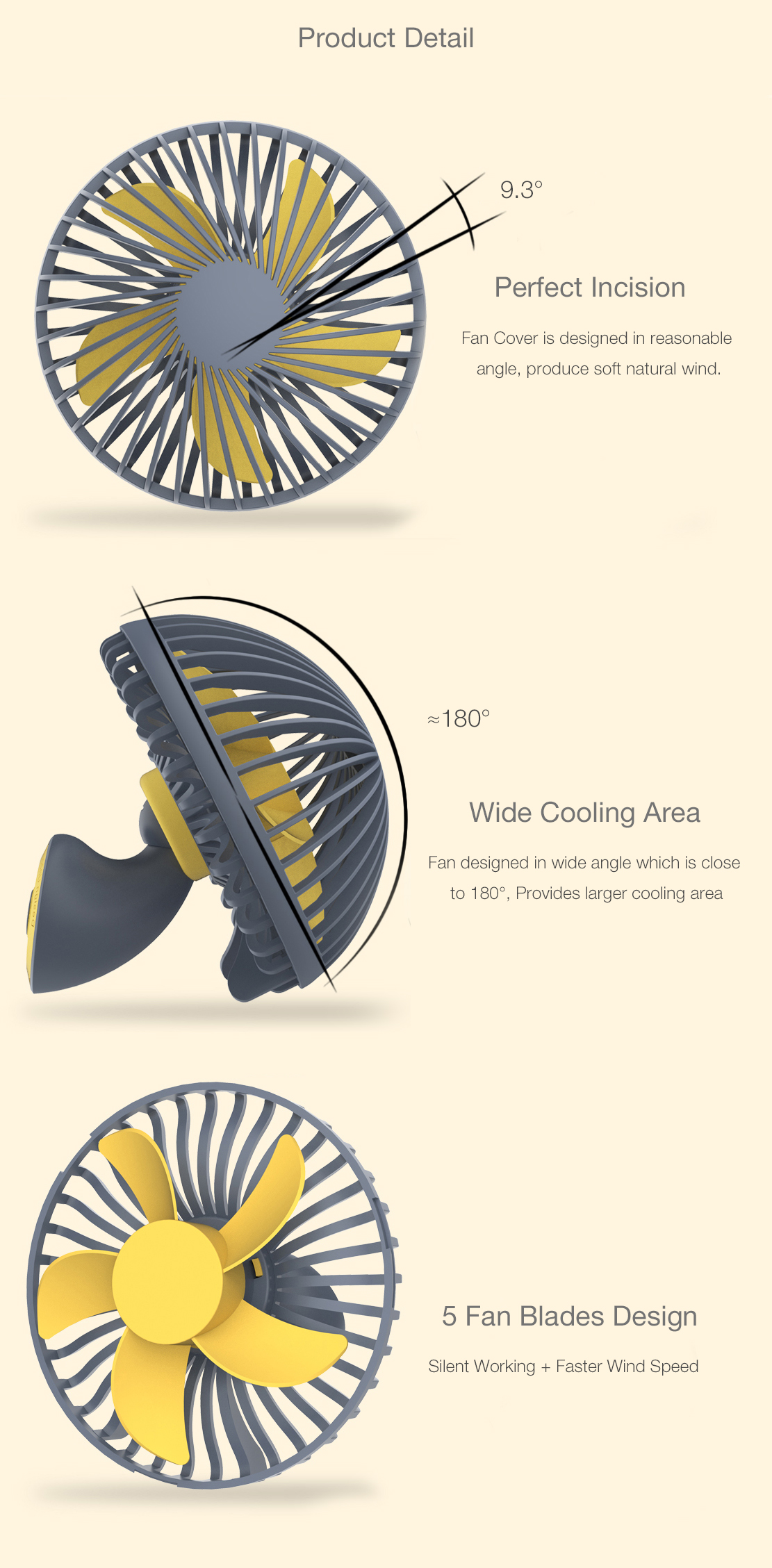 Loskii-HF-200-Portable-Mini-Electronic-Desktop-Mushroom-Shape-Summer-Cooling-Fan-2-Grade-Adjustment--1313279-2