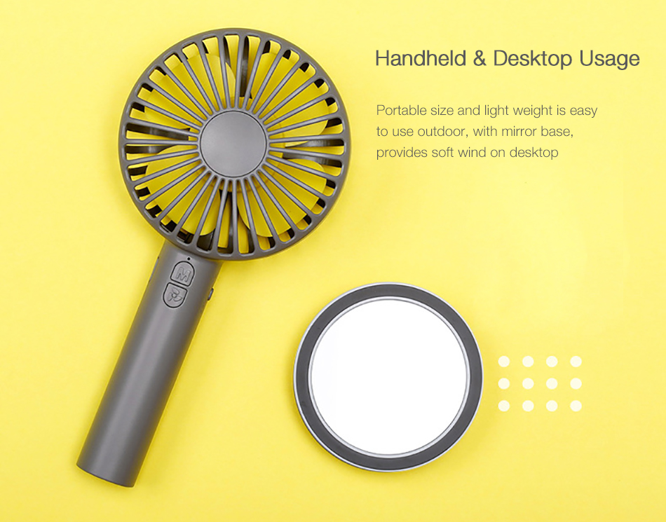 Portable-Creative-Macaron-Design-USB-Rechargeable-2-Modes-Desktop-Handheld-Fan-with-Mirror-Base-1345774-2