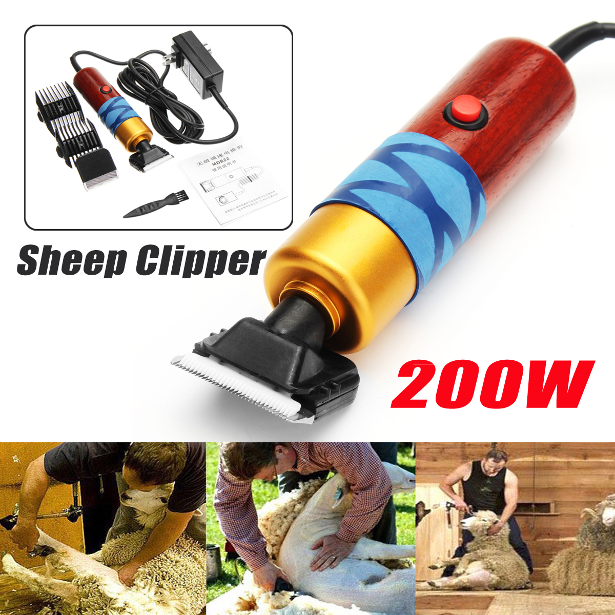 200W-Sheep-Clipper-Professional-Dog-Grooming-Kit-For-Rabbit-Pet-Dog-Grooming-Tools-1279973-2