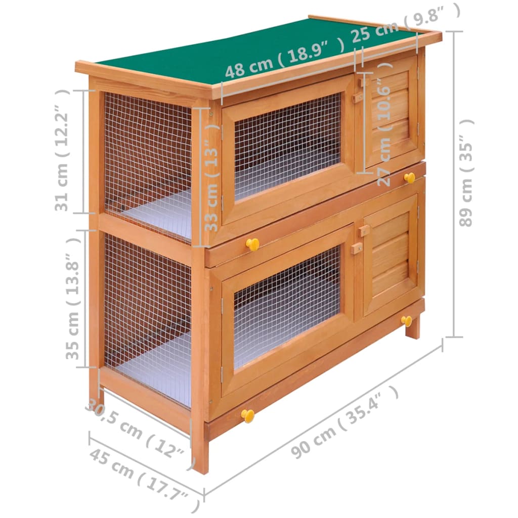 EU-Direct-170159-vidaXL-Outdoor-Rabbit-Hutch-Small-Animal-House-Pet-Cage-4-Doors-Wood-Pet-Supplies-R-1950142-6