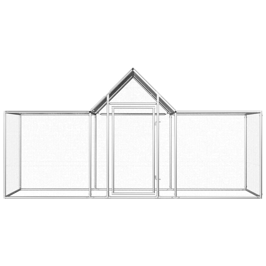 EU-Direct-vidaXL-144559-Chicken-Cage-Coop-3x1x15-m-Galvanised-Steel-Pet-Supplies-Rabbit-House-Pet-Ho-1949276-2