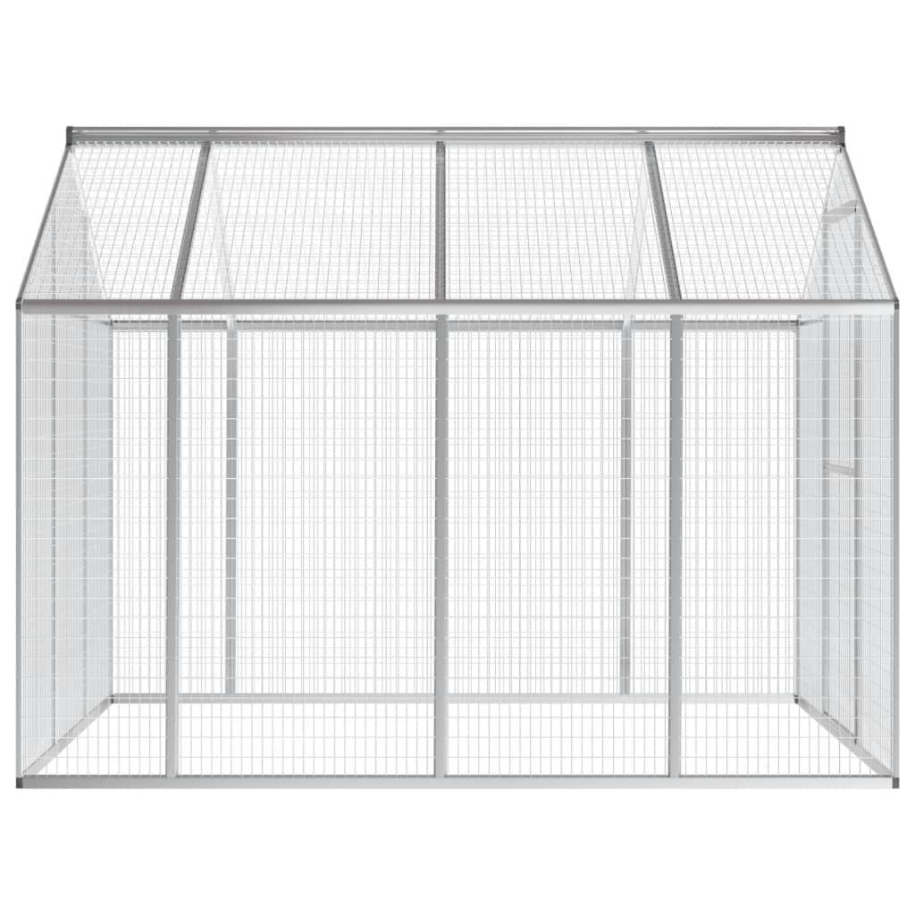 EU-Direct-vidaXL-170349-Outdoor-Aviary-Aluminium-178x242x192-cm-Pet-Supplies-Dog-House-Pet-Home-Cat--1953243-2