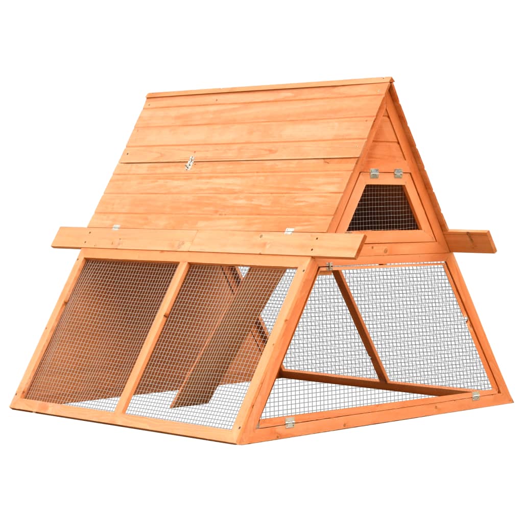 EU-Direct-vidaXL-170643-Outdoor-Rabbit-Hutch-Solid-Pine--Fir-Wood-152x128x108-cm-Pet-Supplies-Dog-Ho-1953087-1