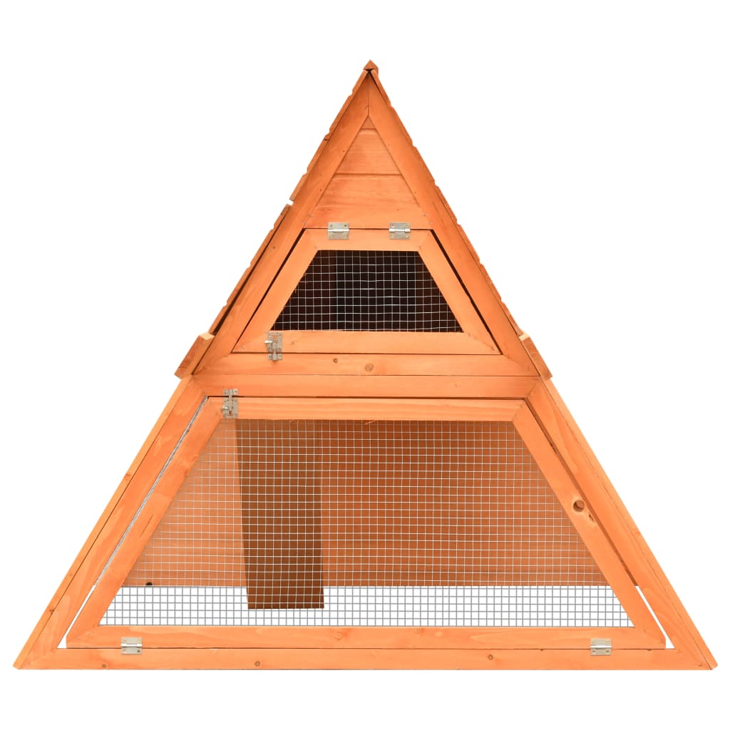 EU-Direct-vidaXL-170643-Outdoor-Rabbit-Hutch-Solid-Pine--Fir-Wood-152x128x108-cm-Pet-Supplies-Dog-Ho-1953087-4