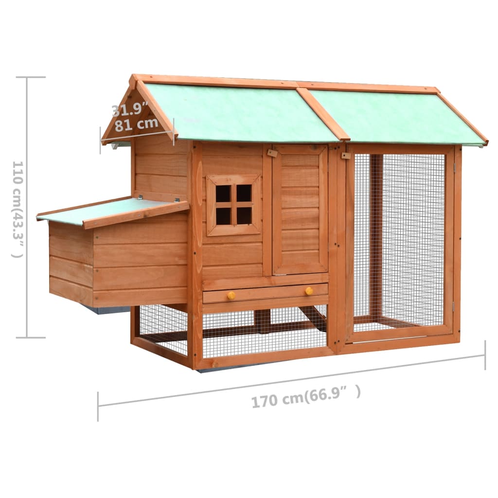 EU-Direct-vidaXL-170644-Outdoor-Chicken-Cage-Solid-Pine--Fir-Wood-170x81x110-cm-House-Pet-Supplies-R-1950567-10