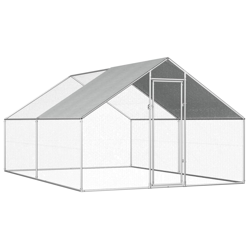 EU-Direct-vidaXL-170789-Outdoor-Chicken-Cage-275x4x192-m-Galvanised-Steel-Pet-Supplies-Rabbit-House--1951321-1