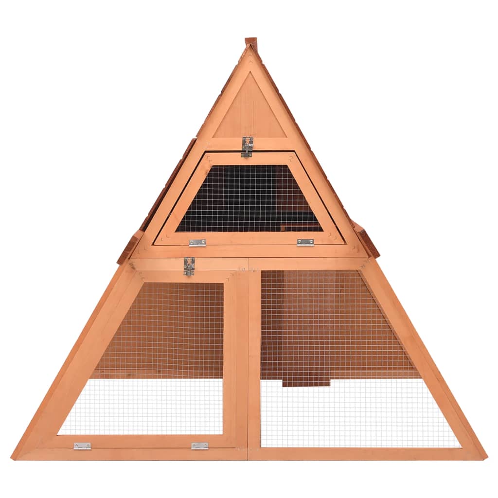 EU-Direct-vidaXL-171458-Outdoor-Rabbit-Hutch-152x127x1095-cm-Solid-Firwood-Pet-Supplies-Dog-House-Pe-1953068-3