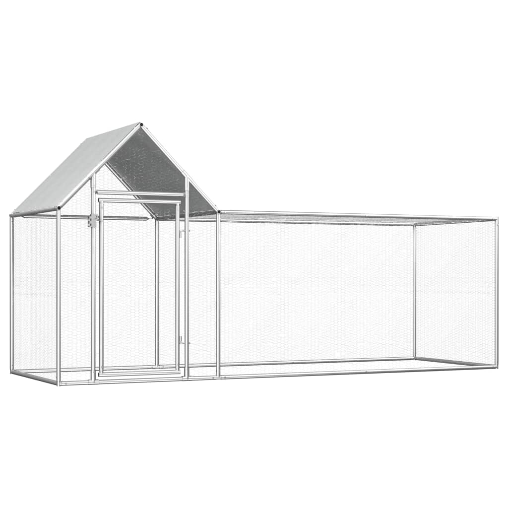 EU-Direct-vidaxl-144554-Outdoor-Chicken-Coop-3x1x15-m-Galvanised-Steel-House-Cage-Foldable-Puppy-Cat-1948946-1