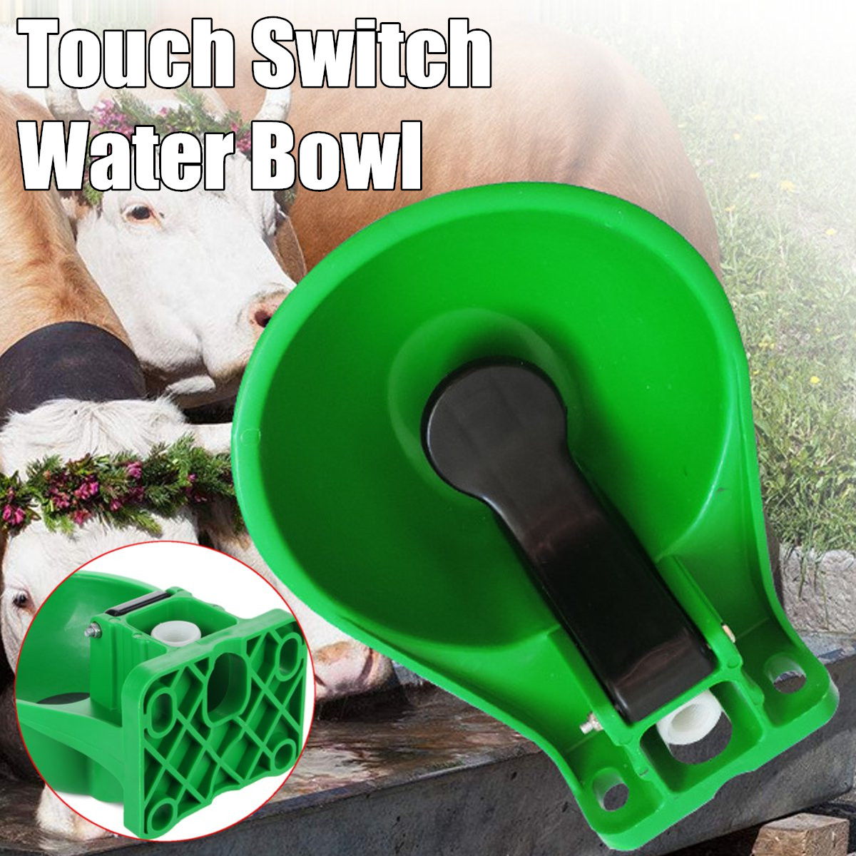 Large-Automatic-Touch-Switch-Water-Bowl-Bottle-Dispenser-Farm-Cow-Horse-Drinking-Waterer-1385253-1