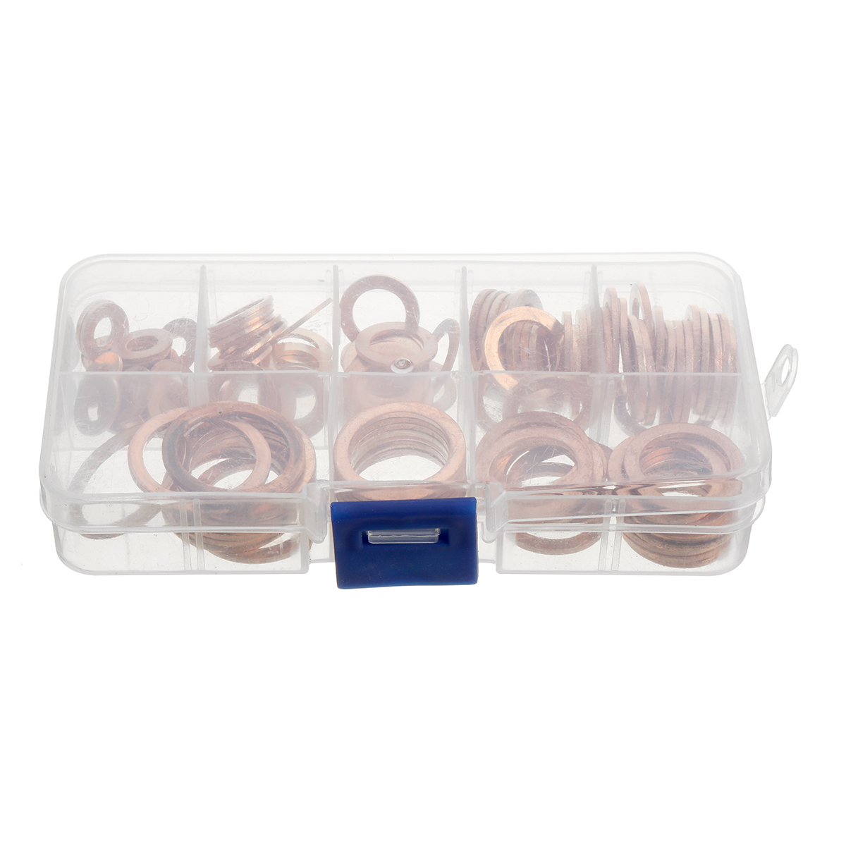 100Pcs-Assorted-Copper-Sealing-Solid-Gasket-Washer-Sump-Plug-Oil-For-Boat-Crush-Flat-Seal-Ring-Tool--1809755-5