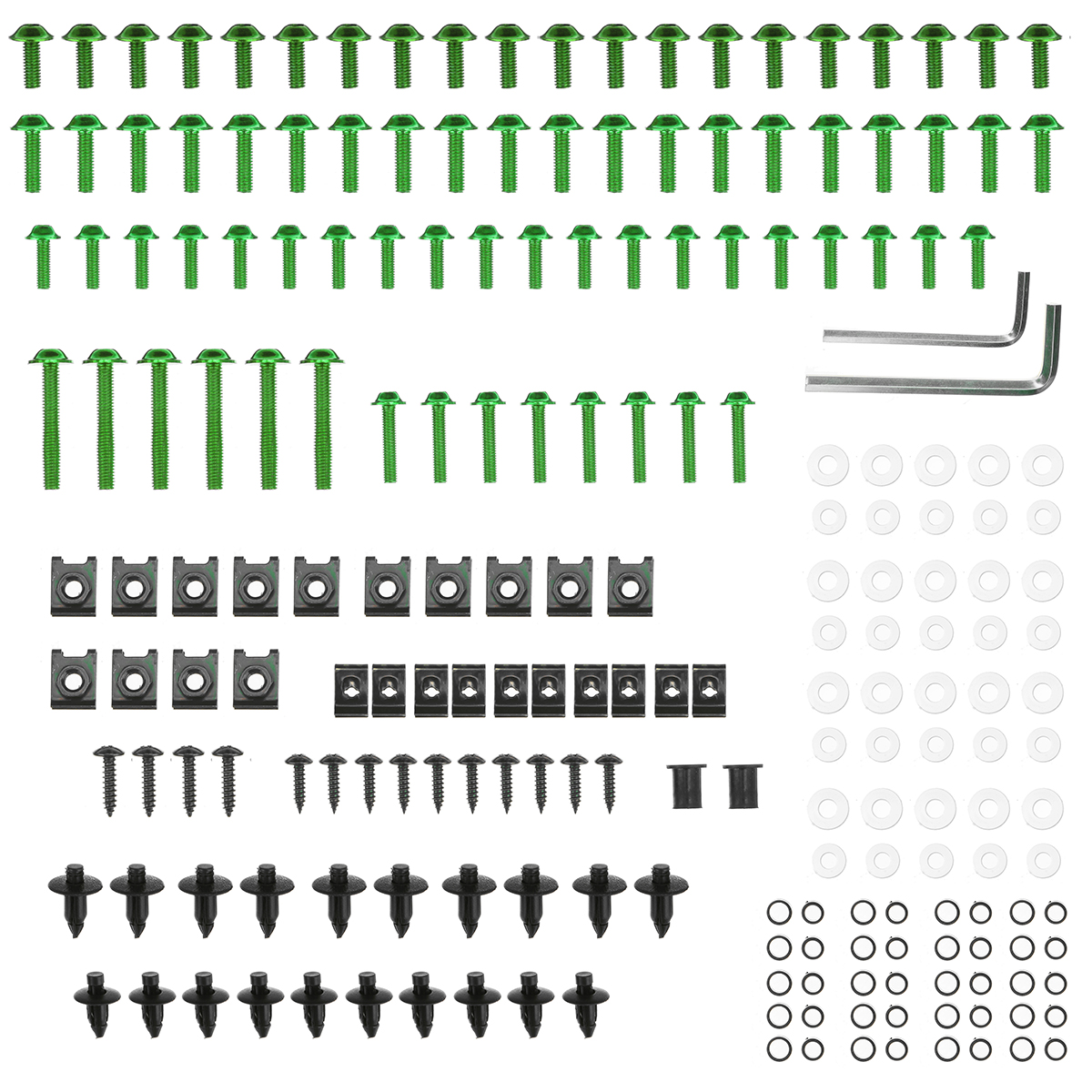 198PCS-Motorcycle-Nylon-Washer-KitFairing-Bolts-Screws-Retainer-Fastener-Clips-1736343-8