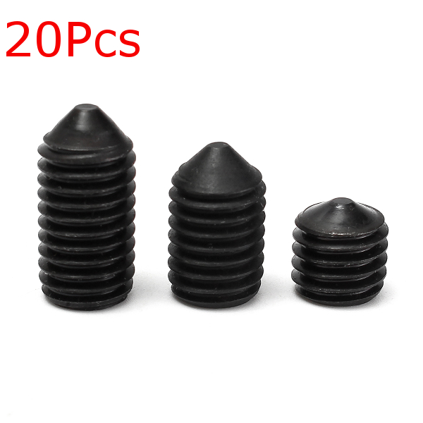 20Pcs-Black-129-Grade-M12-HEX-Socket-Set-Core-Point-Grub-Screws-1095159-1