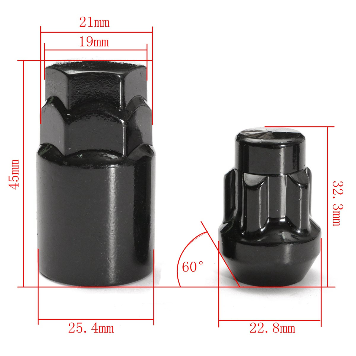 20PcsSet-M12-x-15-Wheel-Nuts-19mm-Hex-Locking-Nut-Blots-1616840-9