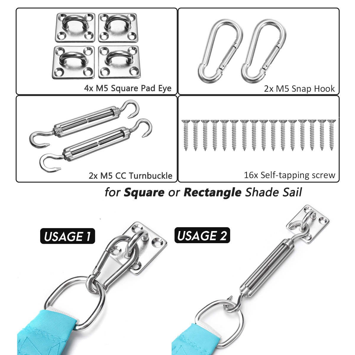 24Pcs-Sun-Shade-Sail-Accessories-for-Rectangle-or-Square-Shade-Sail-Replacement-Fitting-Tools-Kit-1392248-4