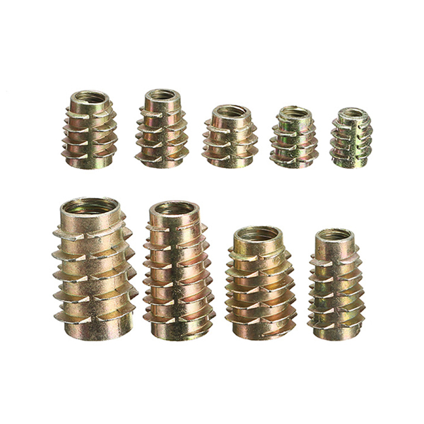 9-Size-M4-M5-M6-M8-M10-Hex-Drive-Screw-In-Threaded-Insert-For-Wood-Type-E-1088261-1