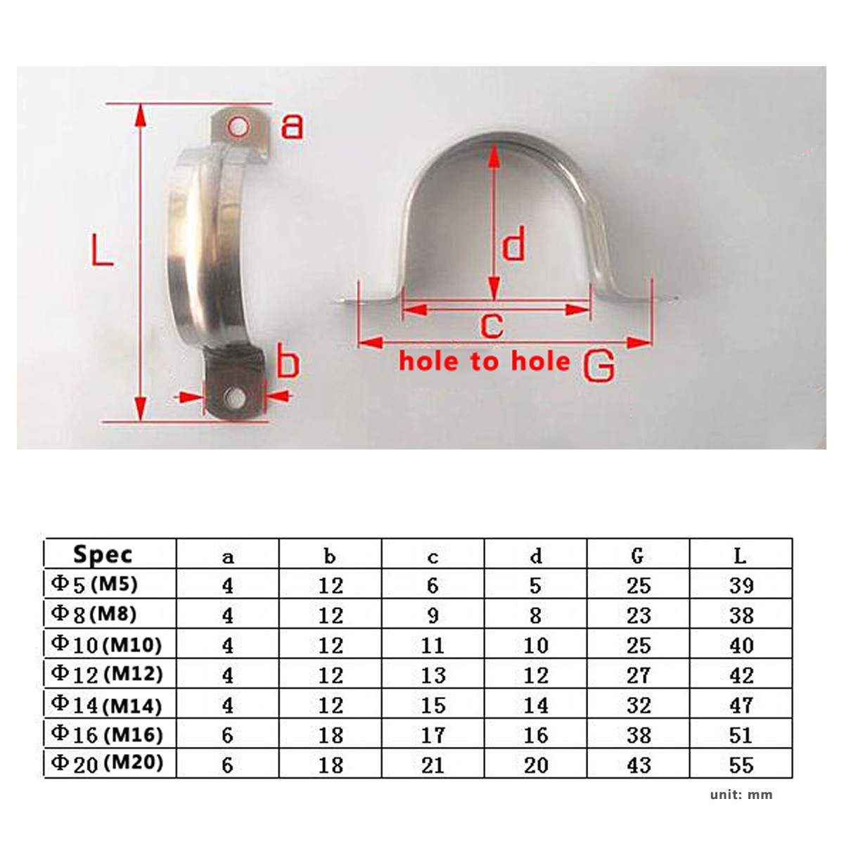 Stainless-Steel-Plumbing-Pipe-Saddle-Clip-Hose-Bracket-M5-to-M20-1046694-1