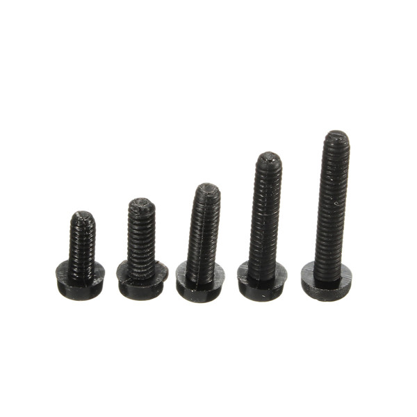 Sulevetrade-M2NC1-20pcs-M2-Black-Round-Nylon-Screws-Cross-Round-Head-Screws-Bolt-1004241-4