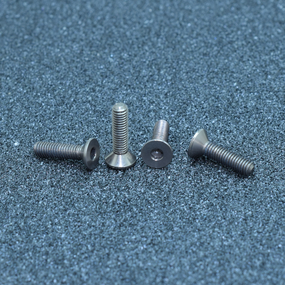 Sulevetrade-M3AH11-10Pcs-M3x6mm-Flat-Countersunk-Head-Hex-Socket-Screw-7075-Aluminum-Alloy-Metric-Sc-1525726-10