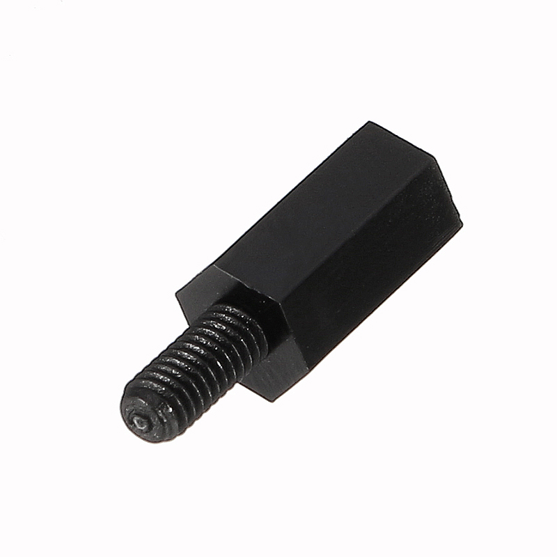 Sulevetrade-M3NH13-50pcs-M3-Nylon-Black-Hex-Screw-PCB-Standoff-681012mm-1262019-3