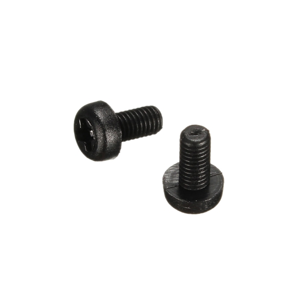 Sulevetrade-M3NR2-50pcs-M3-Black-Nylon-Round-Phillips-Screw-Bolts-6152025mm-1262050-1