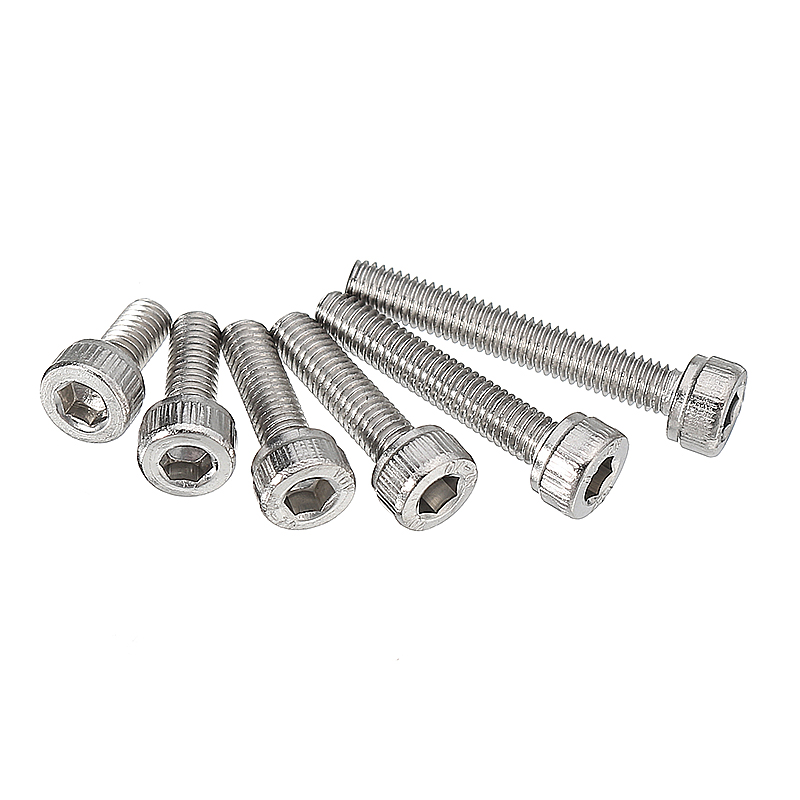 Sulevetrade-M3SH5-50Pcs-M3-Stainless-Steel-Hex-Socket-Cap-Head-Screws-Bolts-4-20mm-Optional-Length-1217027-2