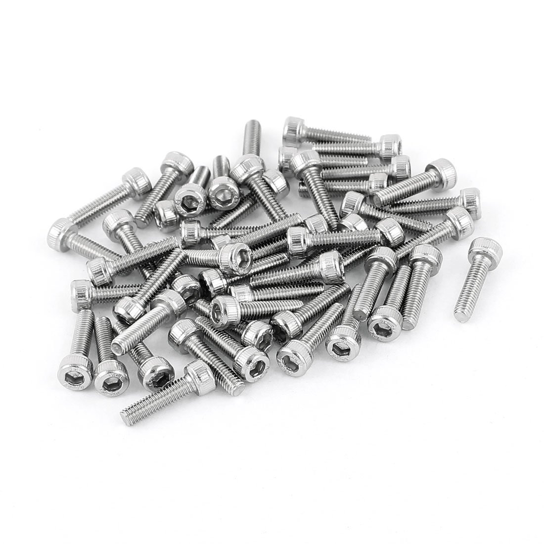 Sulevetrade-M3SH5-50Pcs-M3-Stainless-Steel-Hex-Socket-Cap-Head-Screws-Bolts-4-20mm-Optional-Length-1217027-3