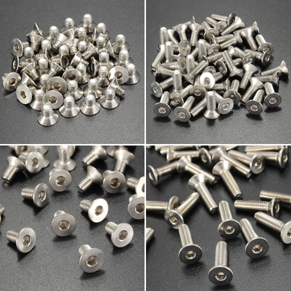 Sulevetrade-M4SH2-50pcs-Metric-M4-Stainless-Steel-Countersunk-Flat-Head-Hex-Socket-Cap-Screw-Bolts-1009560-7