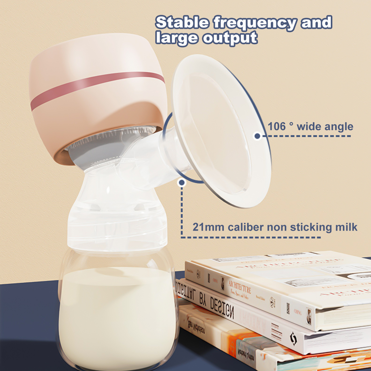 Electric-Breast-Pump-Breast-Massager-Mute-Milk-Feeding-Collector-Portable-Baby-Breastfeeding-Bottle--1960745-2