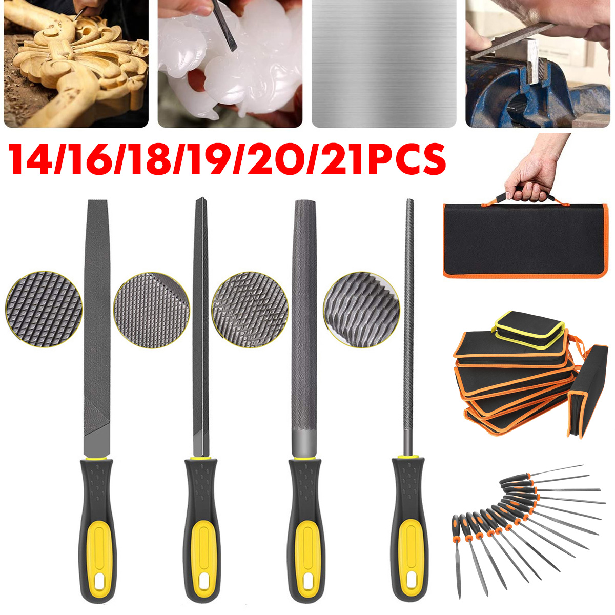 141618192021PCS-File-and-File-Set-Steel-Metal-Woodcarving-Woodworking-Tool-Set-Flatsemi-circular-Set-1916115-18