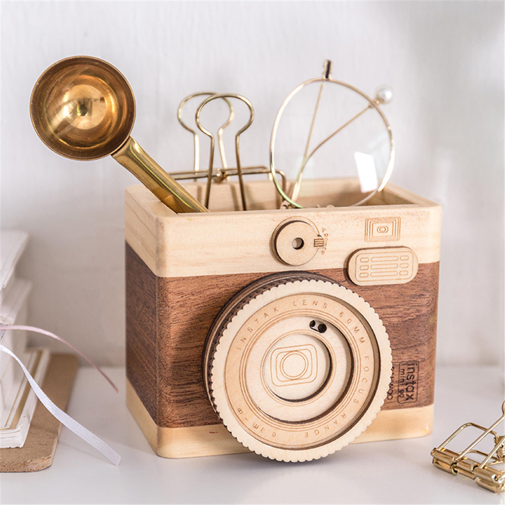 Creative-Camera-Wooden-Pen-Holder-Storage-Makeup-Brushes-Organizer-Wood-Crafts-Retro-Birthday-Gifts--1737571-11