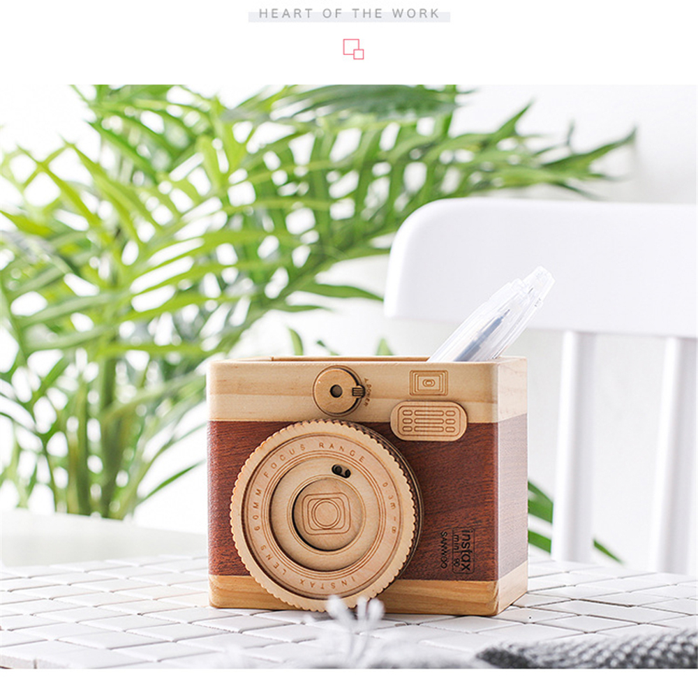 Creative-Camera-Wooden-Pen-Holder-Storage-Makeup-Brushes-Organizer-Wood-Crafts-Retro-Birthday-Gifts--1737571-7