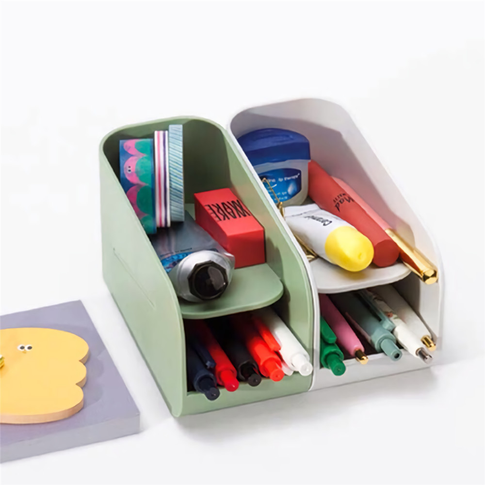 Creative-Double-Layer-Magnetic-Pen-Holder-Desk-Plastic-Organizer-Storage-Box-Stationery-School-Offic-1724392-14