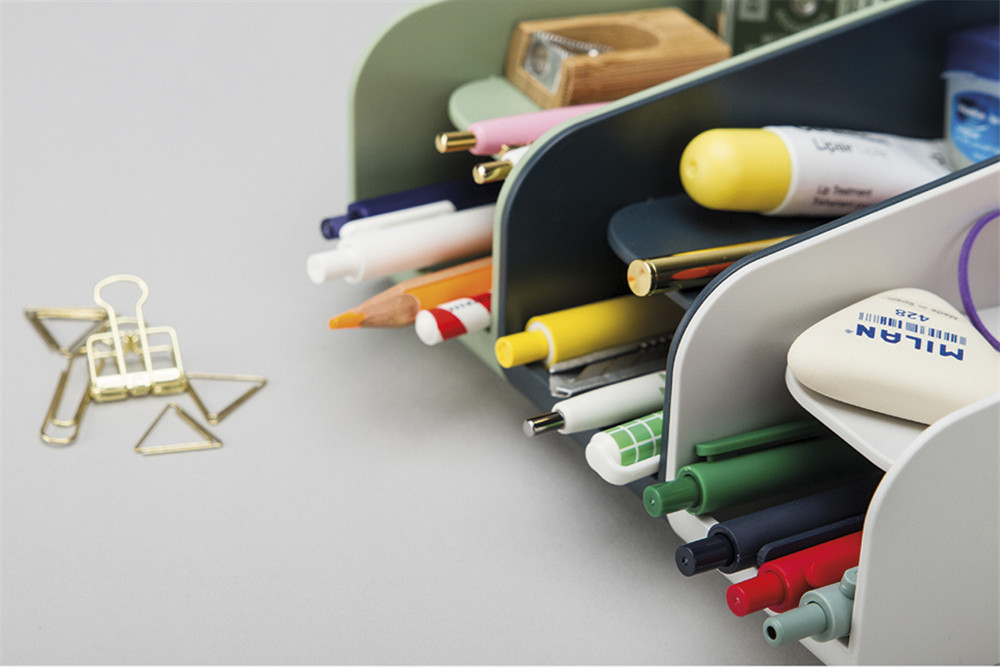 Creative-Double-Layer-Magnetic-Pen-Holder-Desk-Plastic-Organizer-Storage-Box-Stationery-School-Offic-1724392-8